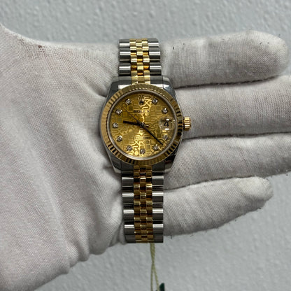 Rolex Datejust 31mm Champagne Dial Watch Ref# 178273 - Happy Jewelers Fine Jewelry Lifetime Warranty