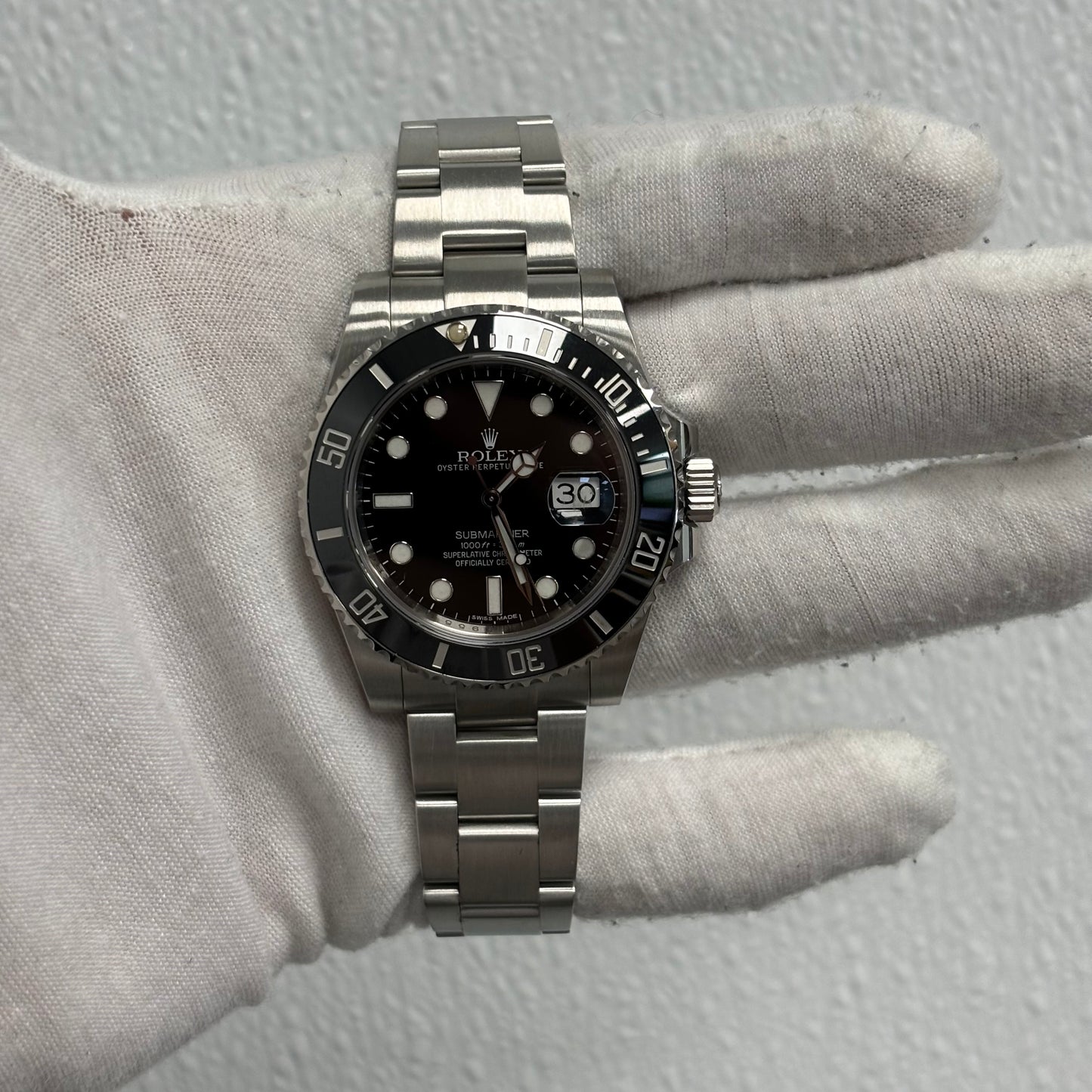 Rolex Submariner 40mm Black Dial Watch Ref# 116610LN