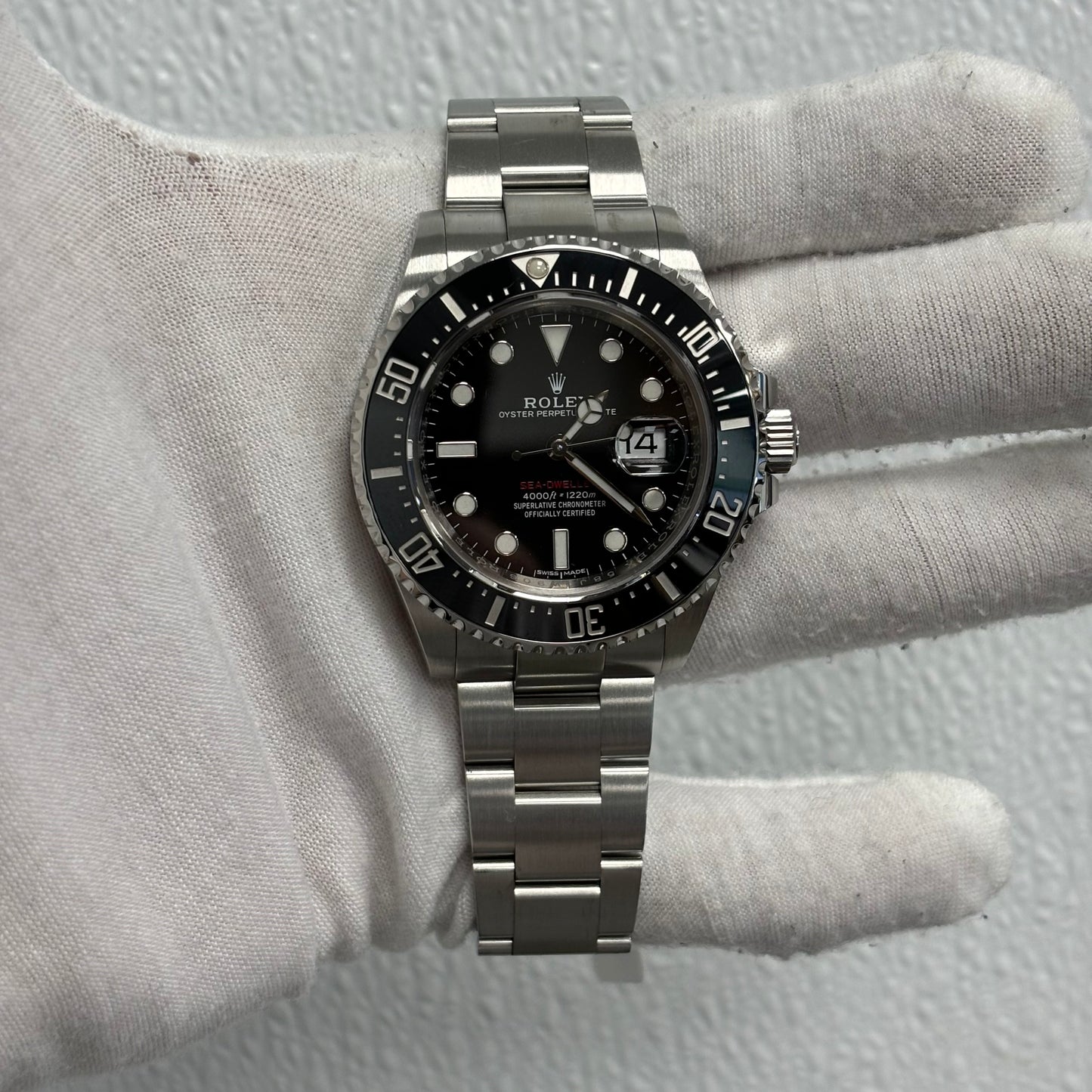 Rolex Sea-Dweller 43mm Black Dial Watch Ref# 126600