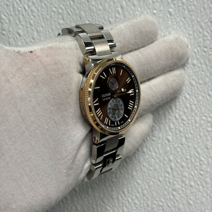 Ulysse Nardin Marine 43mm Brown Dial Ref# 265-67 - Happy Jewelers Fine Jewelry Lifetime Warranty