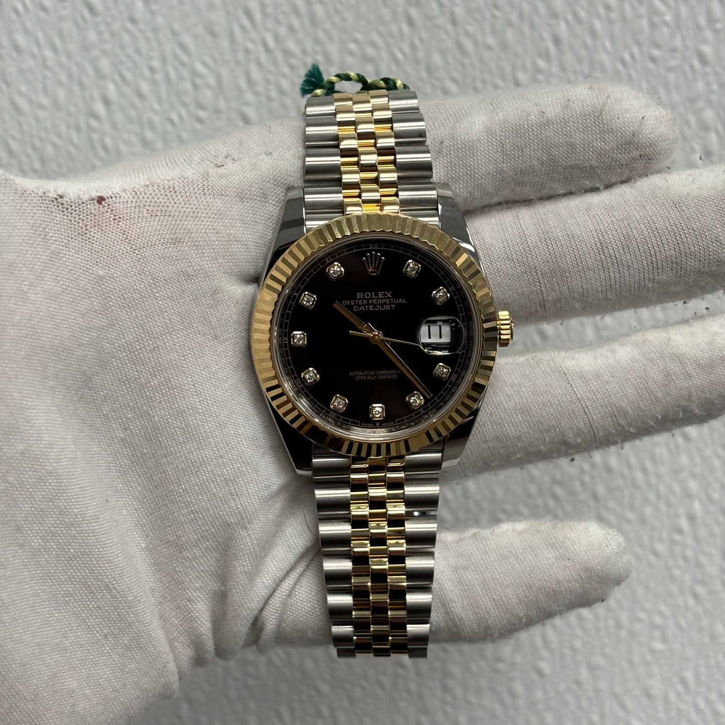 Rolex Datejust 41mm Black Dial Watch Ref# 126333