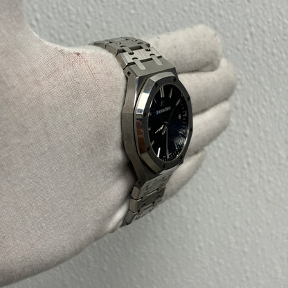 Audemars Piguet Royal Oak 41mm Blue Dial Ref# 15400ST.OO.1220ST.02 - Happy Jewelers Fine Jewelry Lifetime Warranty