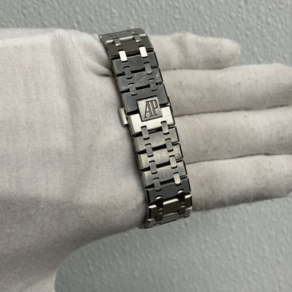 Audemars Piguet Royal Oak 41mm Blue Dial Ref# 15400ST.OO.1220ST.02 - Happy Jewelers Fine Jewelry Lifetime Warranty