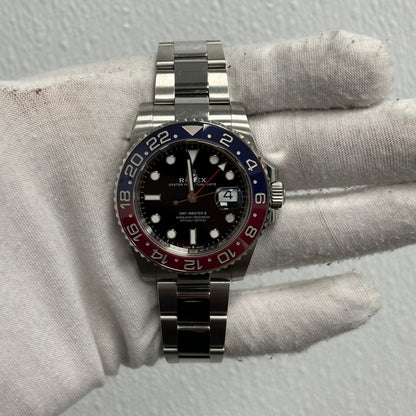 Rolex GMT-Master II 40mm Black Dial Ref# 126710BLRO - Happy Jewelers Fine Jewelry Lifetime Warranty