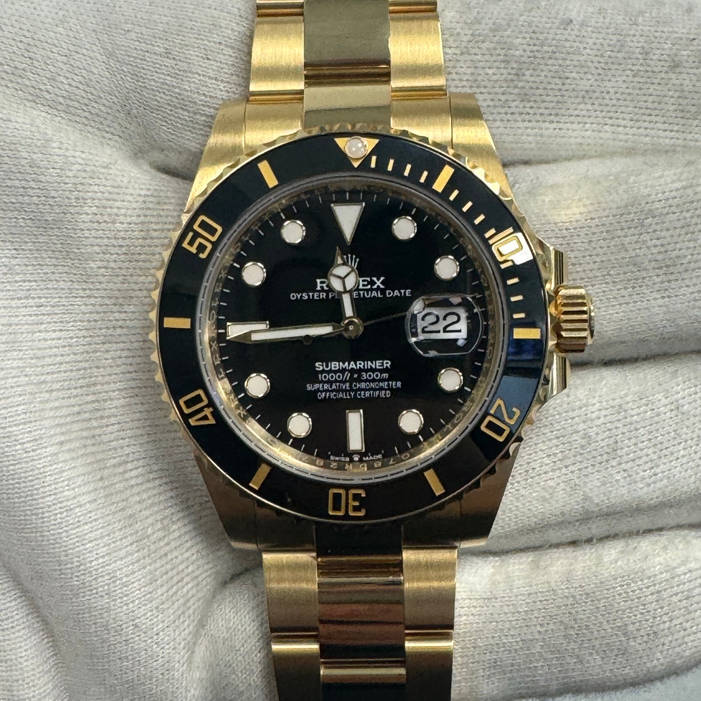 Rolex Submariner 41mm Black Dial Watch Ref# 126618LN