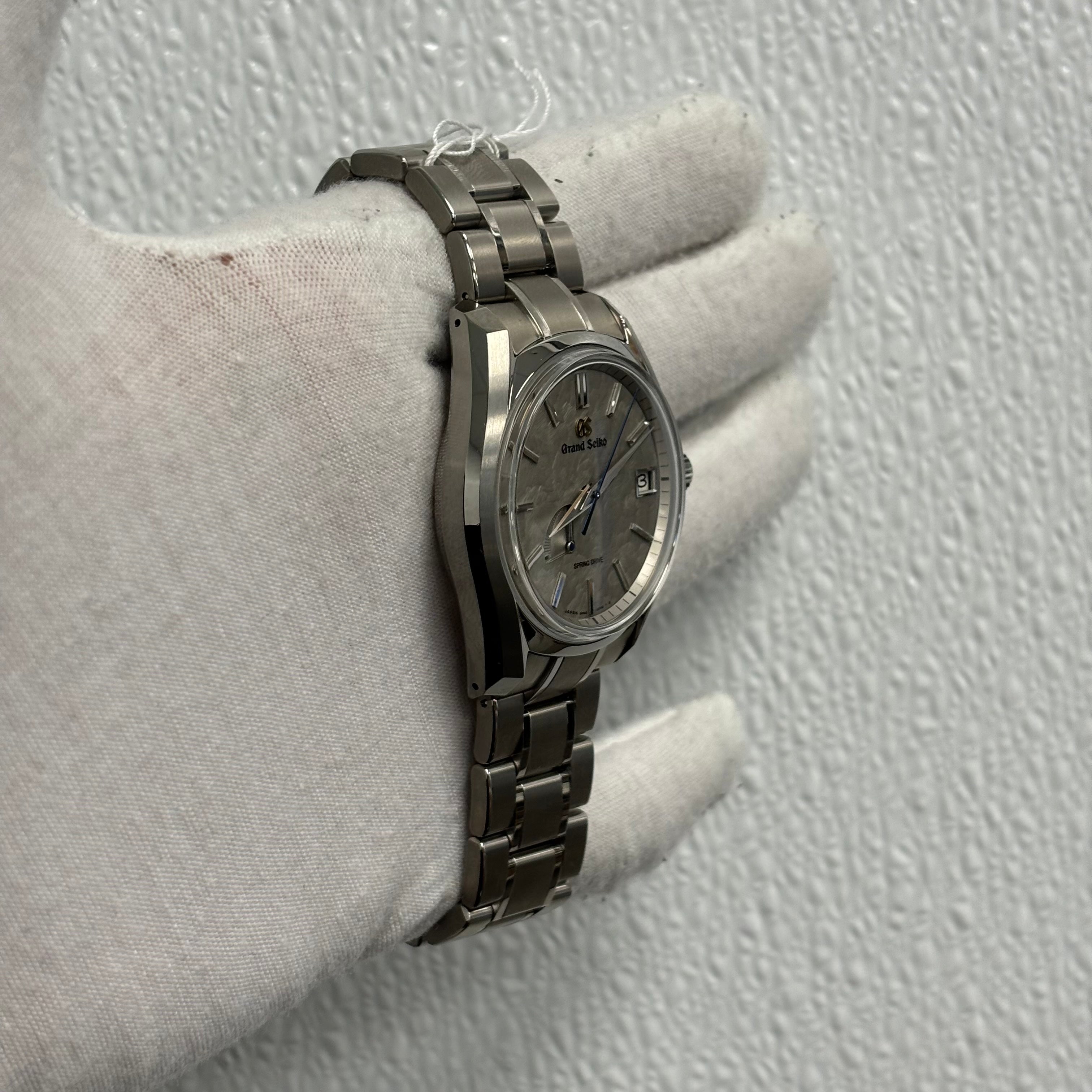 Grand Seiko Heritage 40mm Grey Dial Ref# SBGA415G - Happy Jewelers Fine Jewelry Lifetime Warranty