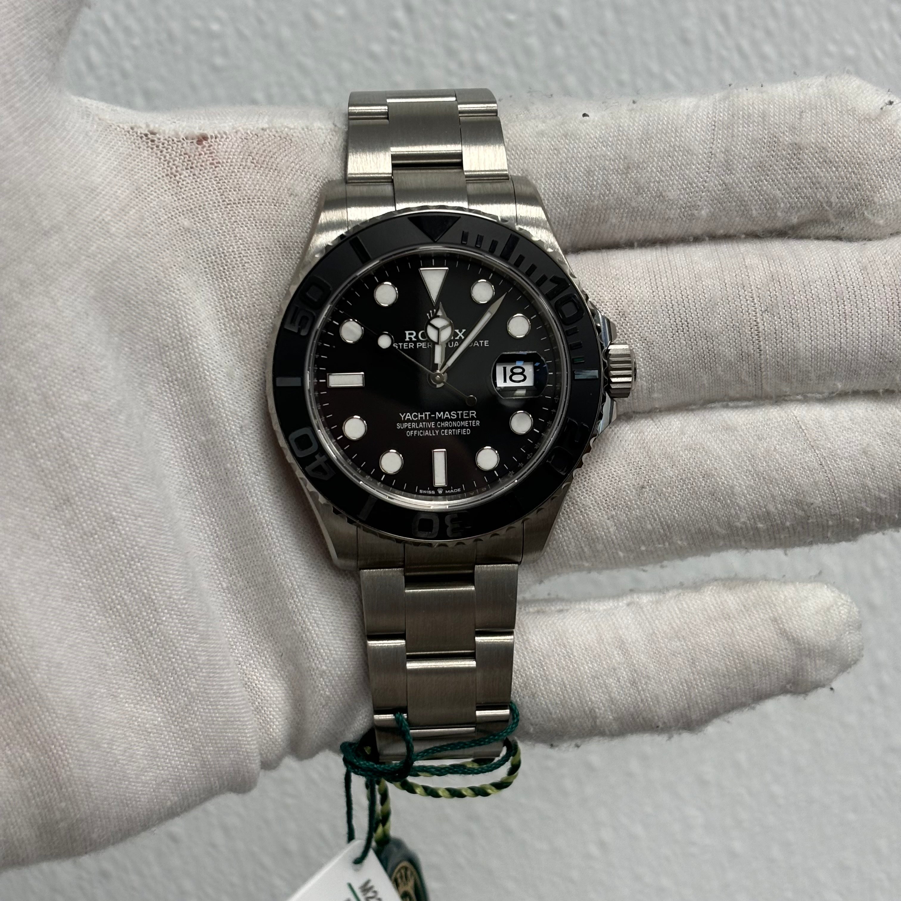 Rolex Yacht-Master II 42mm Black Dial Watch Ref# 226627 - Happy Jewelers Fine Jewelry Lifetime Warranty