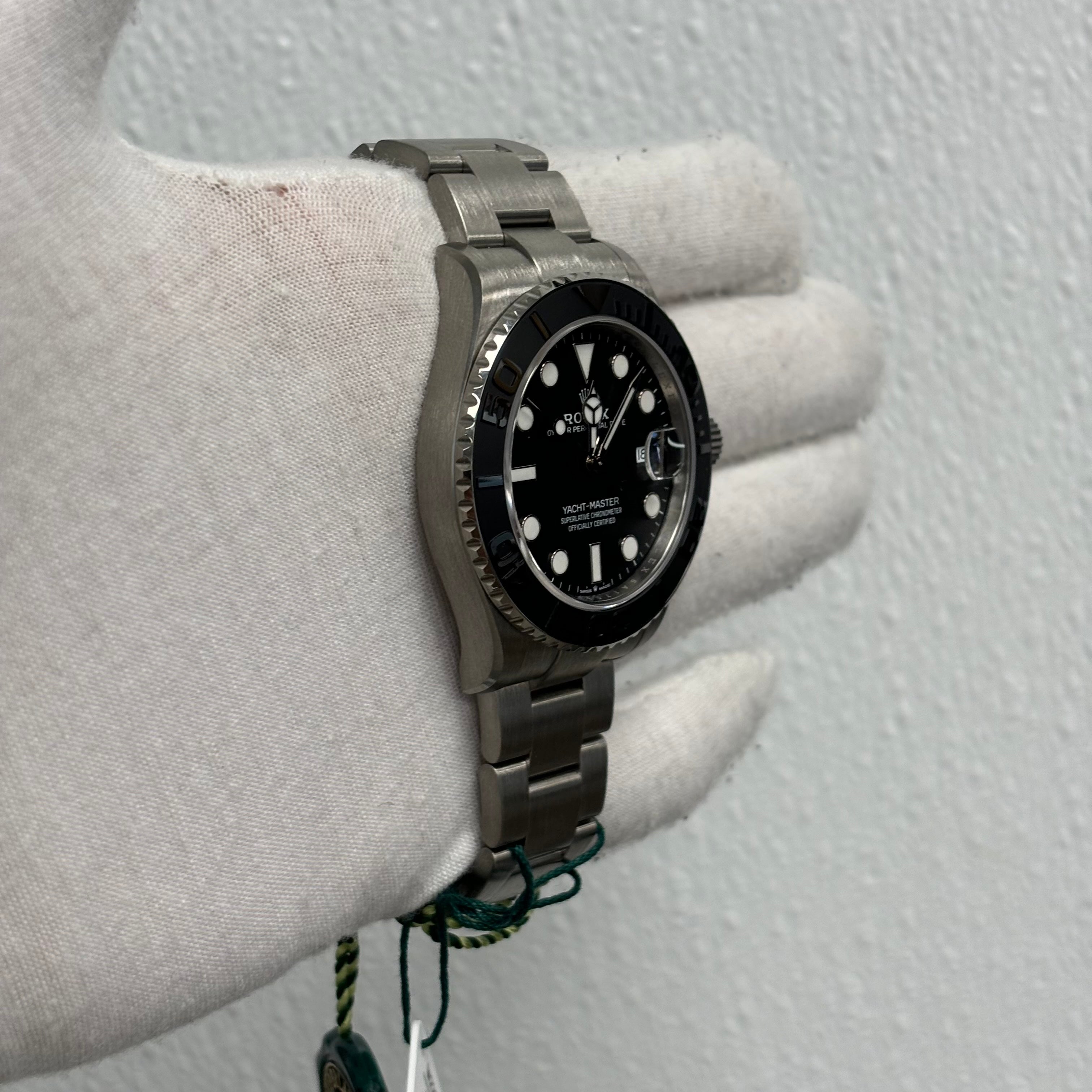 Rolex Yacht-Master II 42mm Black Dial Watch Ref# 226627 - Happy Jewelers Fine Jewelry Lifetime Warranty