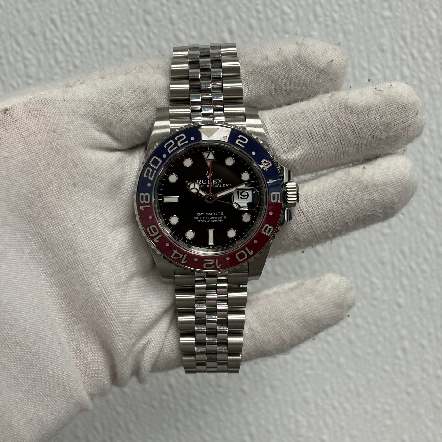 Rolex GMT-Master II 40mm Black Dial Watch Ref# 126710BLRO