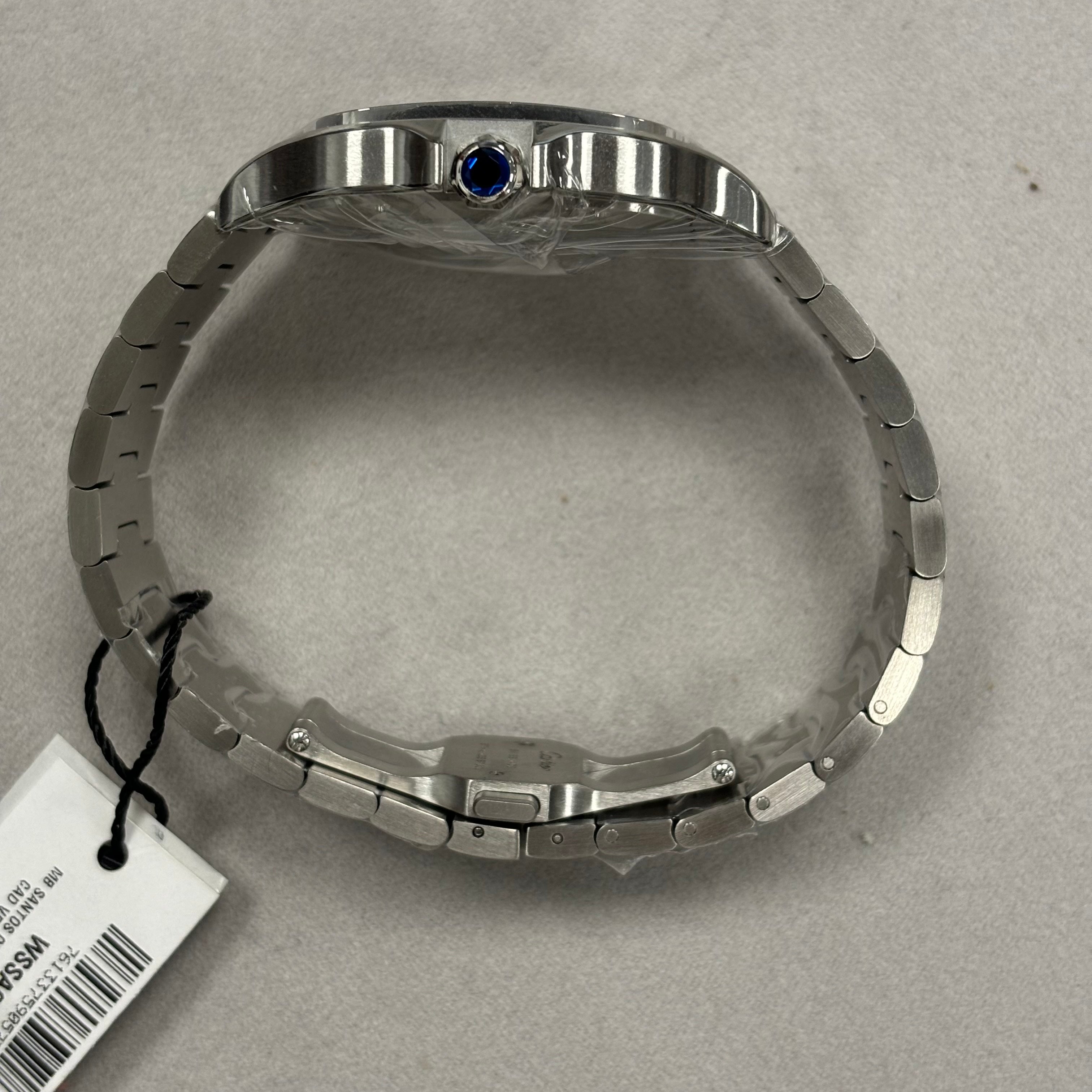 Cartier Santos 40mm Green Dial Ref# WSSA0062 - Happy Jewelers Fine Jewelry Lifetime Warranty