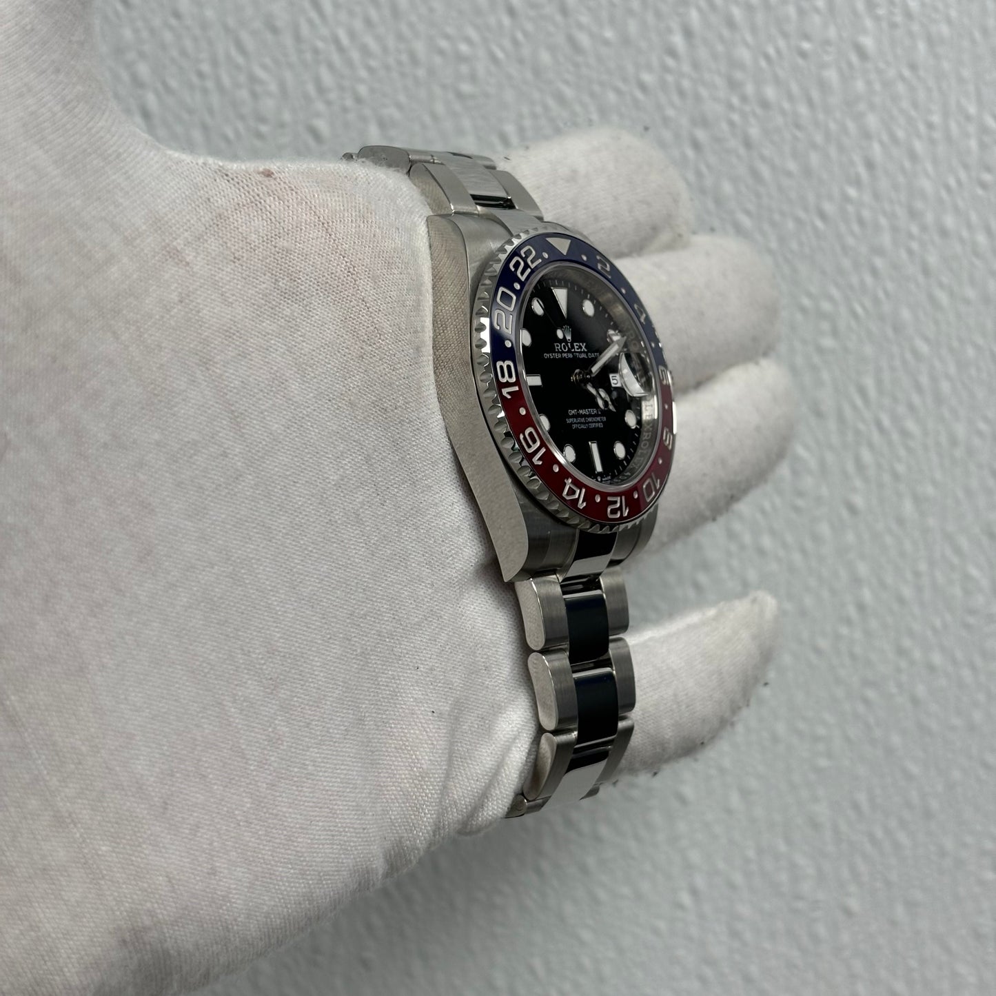 Rolex GMT-Master II 40mm Black Dial Watch Ref# 126710BLRO