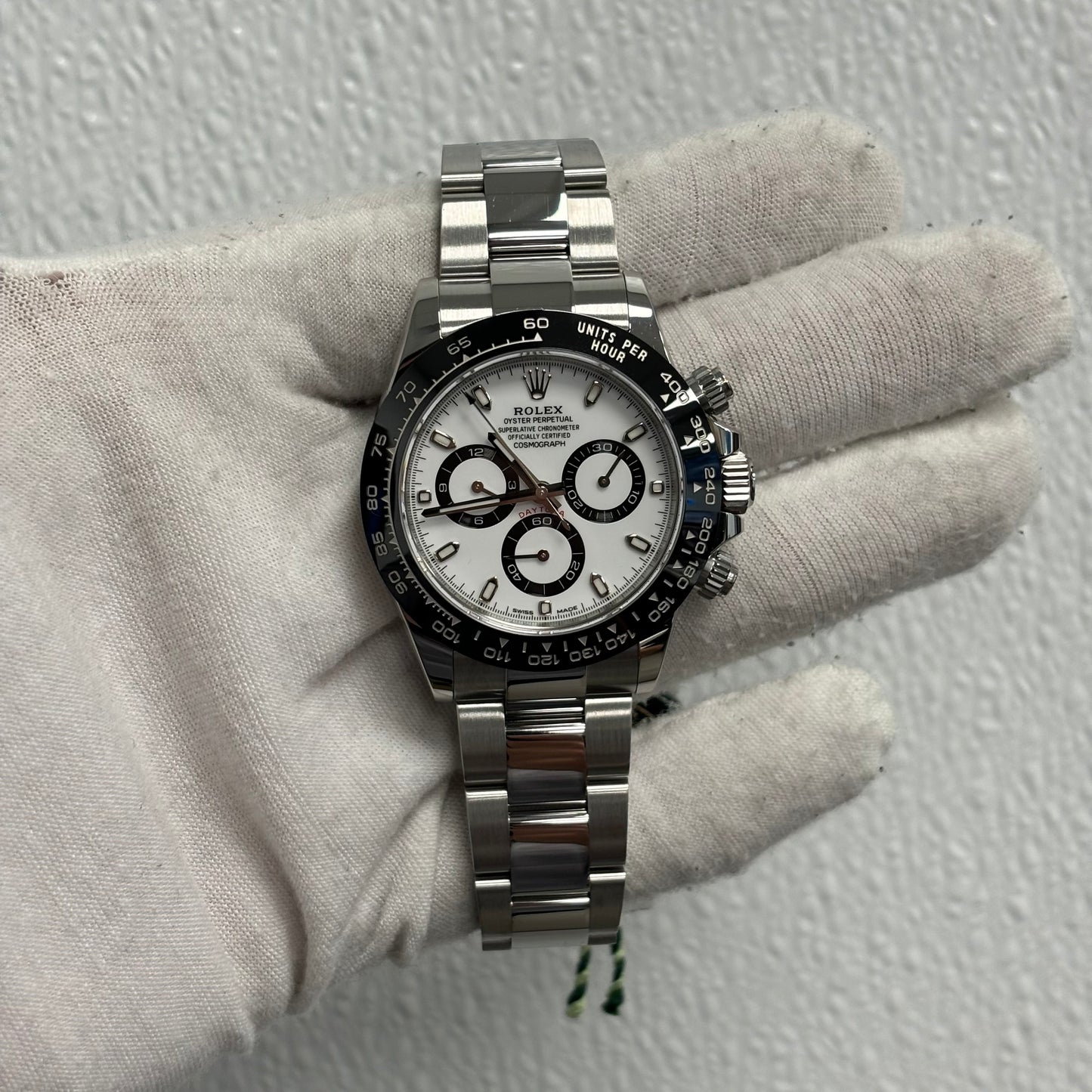 Rolex Daytona 40mm White Dial Watch Ref# 116500LN