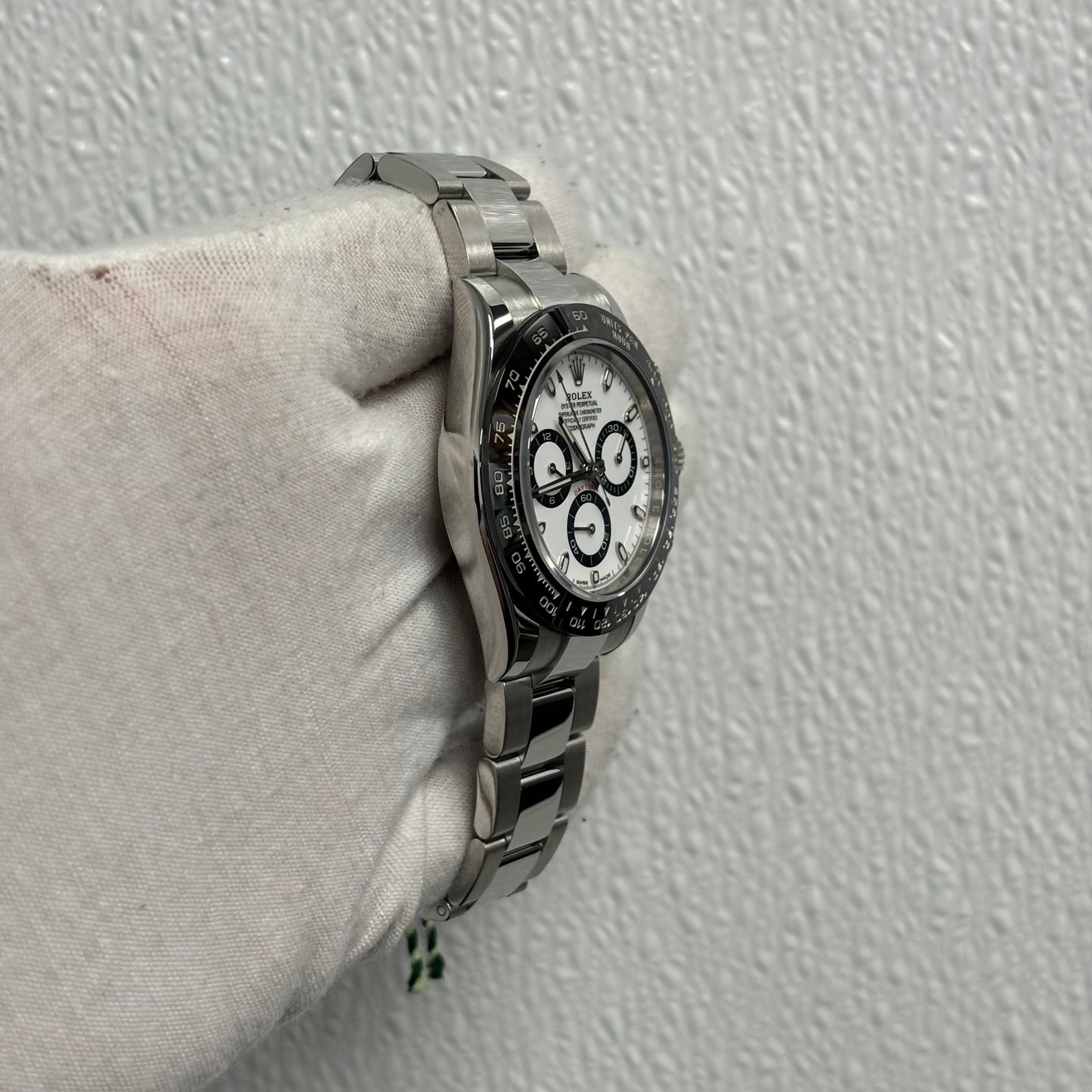 Rolex Daytona 40mm White Dial Watch Ref# 116500LN