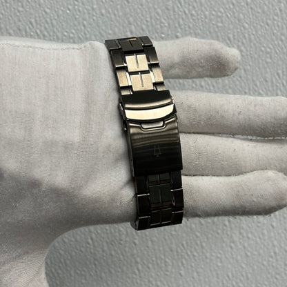 Bulova Precisionist 46mm Carbon Dial Watch Ref# 98B343 - Happy Jewelers Fine Jewelry Lifetime Warranty