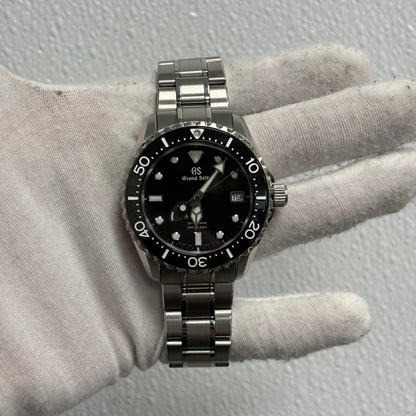 Grand Seiko Spring Drive 44mm Black Dial Ref# SBGA029 - Happy Jewelers Fine Jewelry Lifetime Warranty