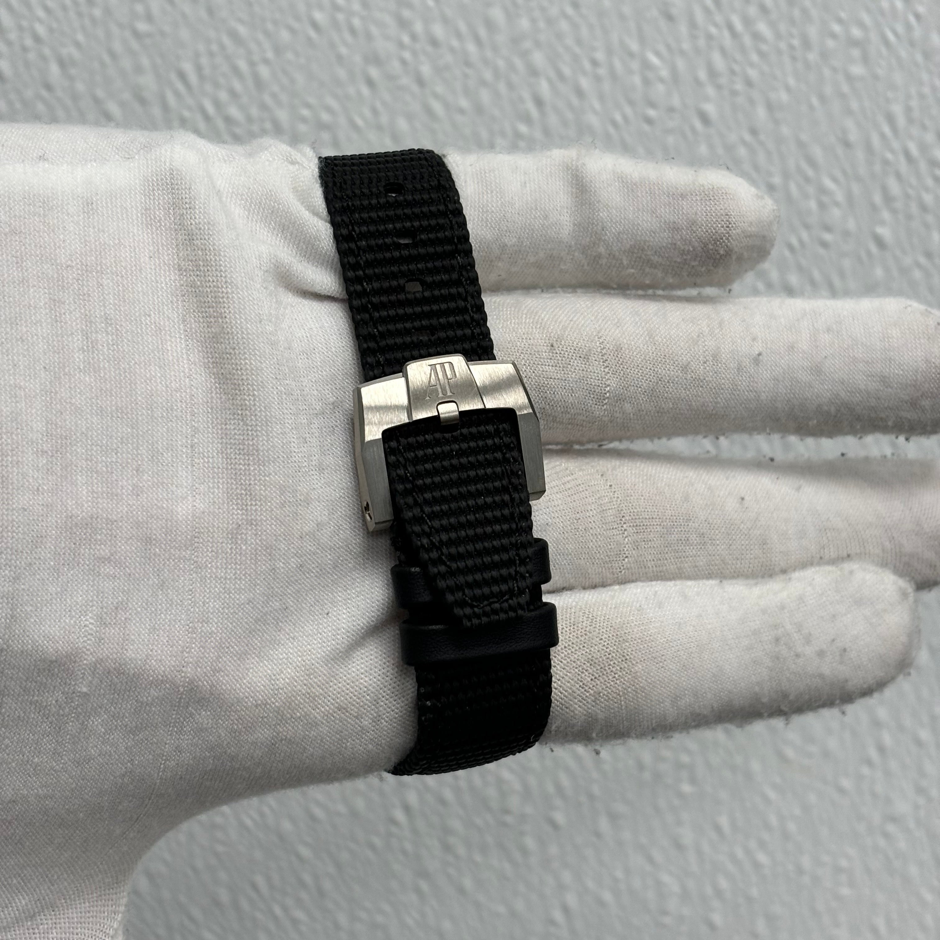 Audemars Piguet Code 41mm Blue Dial Watch Ref# 26393BC.OO.A002KB.01 - Happy Jewelers Fine Jewelry Lifetime Warranty