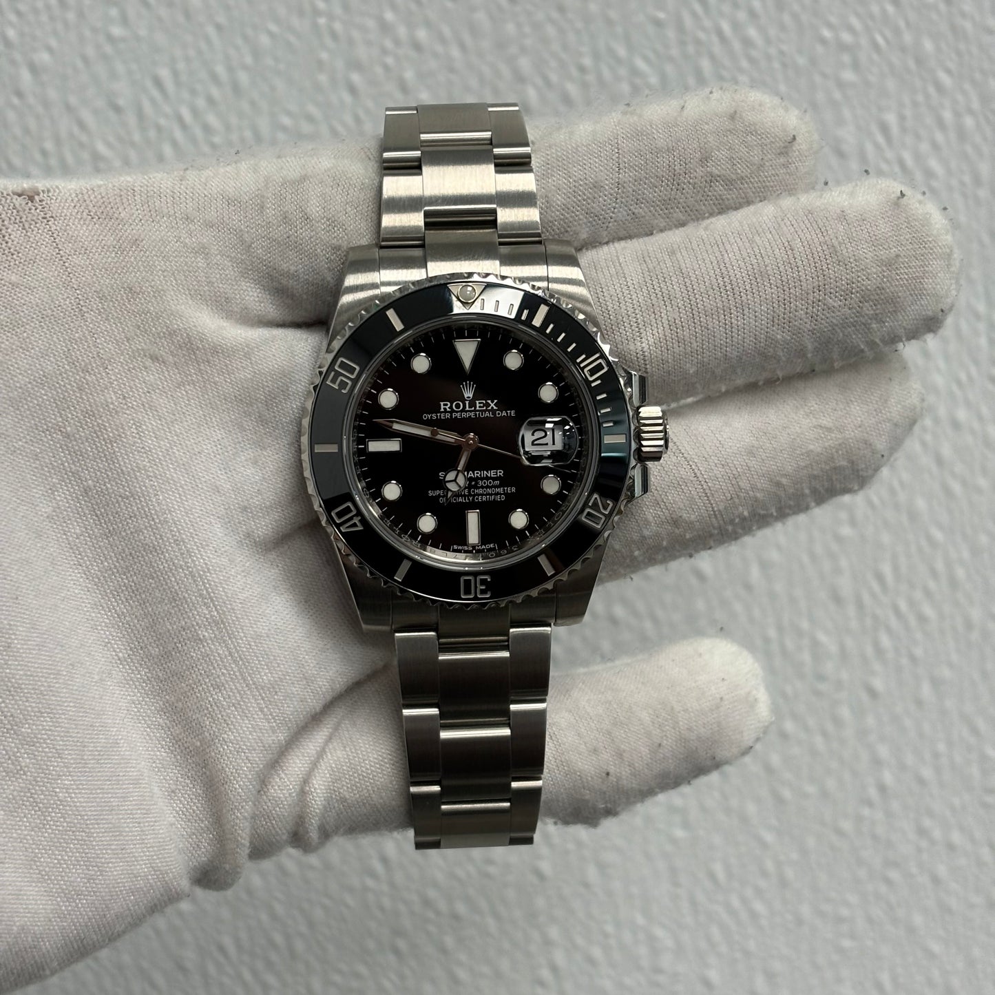 Rolex Submariner 40mm Black Dial Watch Ref# 116610LN