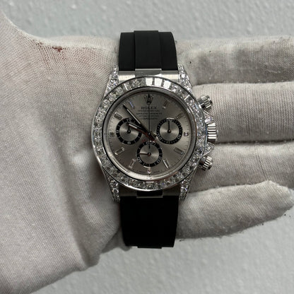 Rolex Daytona 40mm Silver Dial Watch Ref# 126539TBR - Happy Jewelers Fine Jewelry Lifetime Warranty
