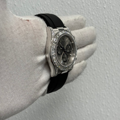 Rolex Daytona 40mm Silver Dial Watch Ref# 126539TBR - Happy Jewelers Fine Jewelry Lifetime Warranty