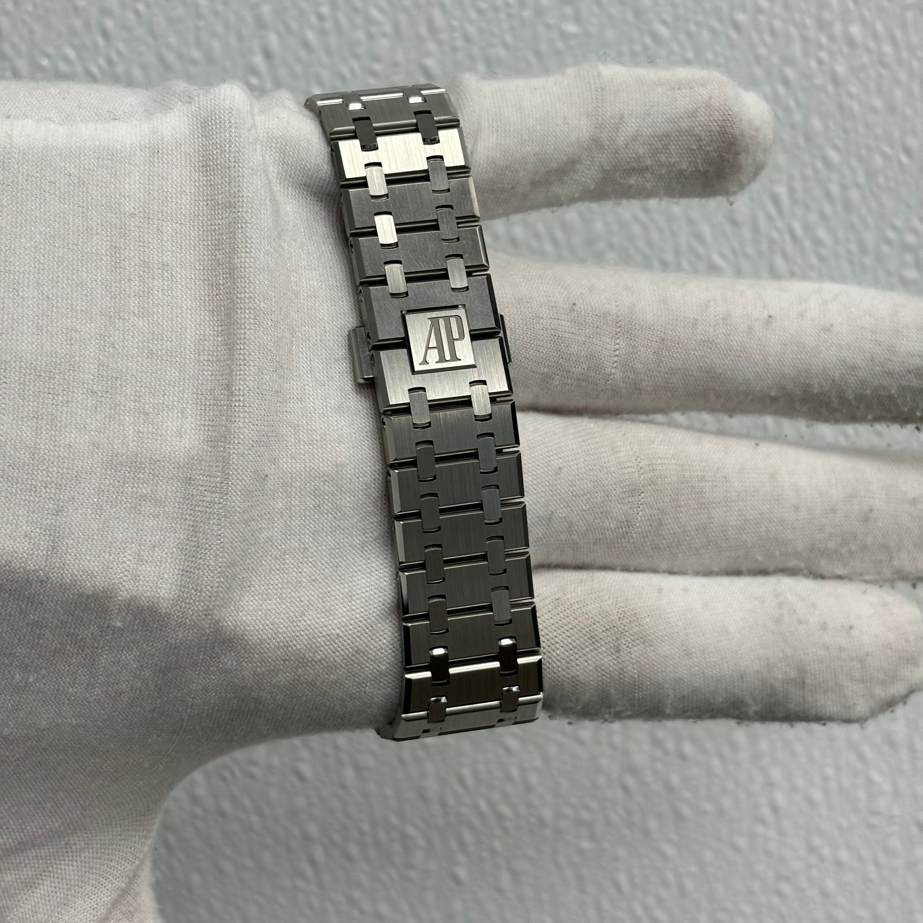 Audemars Piguet Royal Oak Skeleton Dial Watch Ref# 26735ST.OO.1320ST.02 - Happy Jewelers Fine Jewelry Lifetime Warranty