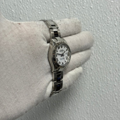 Rolex Datejust 28mm White Dial Watch Ref# 279174 - Happy Jewelers Fine Jewelry Lifetime Warranty