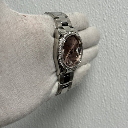 Rolex Datejust 36mm Pink Dial Watch Ref# 126284 - Happy Jewelers Fine Jewelry Lifetime Warranty