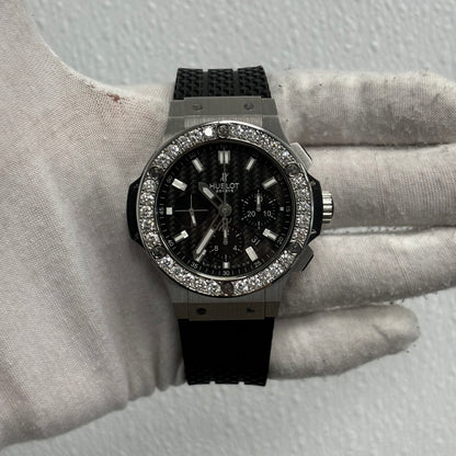 Hublot Big Bang 44mm Carbon Dial Watch Ref# 301.SM.1770.GR - Happy Jewelers Fine Jewelry Lifetime Warranty