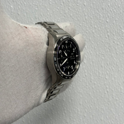 IWC Pilot 41mm Black Dial Watch Ref# IW388304 - Happy Jewelers Fine Jewelry Lifetime Warranty