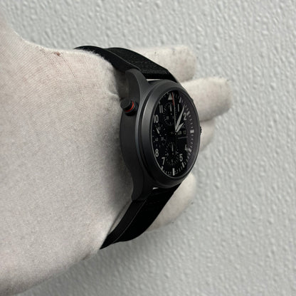 IWC Pilot 44mm Black Dial Watch Ref# IW371815 - Happy Jewelers Fine Jewelry Lifetime Warranty