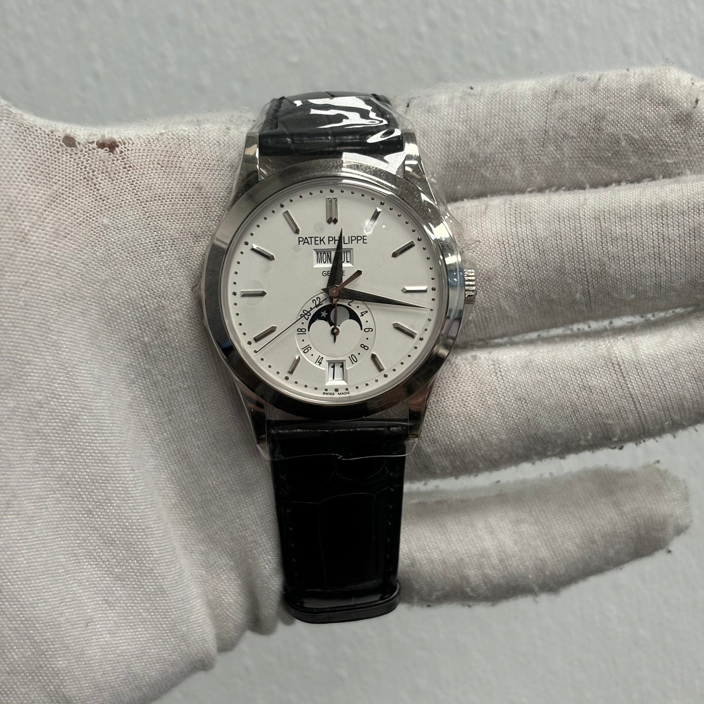 Patek white dial best sale