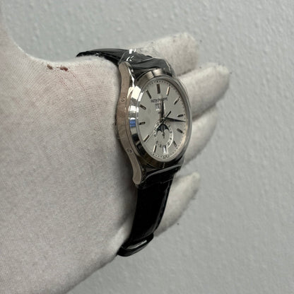 Patek Philippe Annual Calendar 38.5mm White Dial Watch Ref# 5396G-011 - Happy Jewelers Fine Jewelry Lifetime Warranty