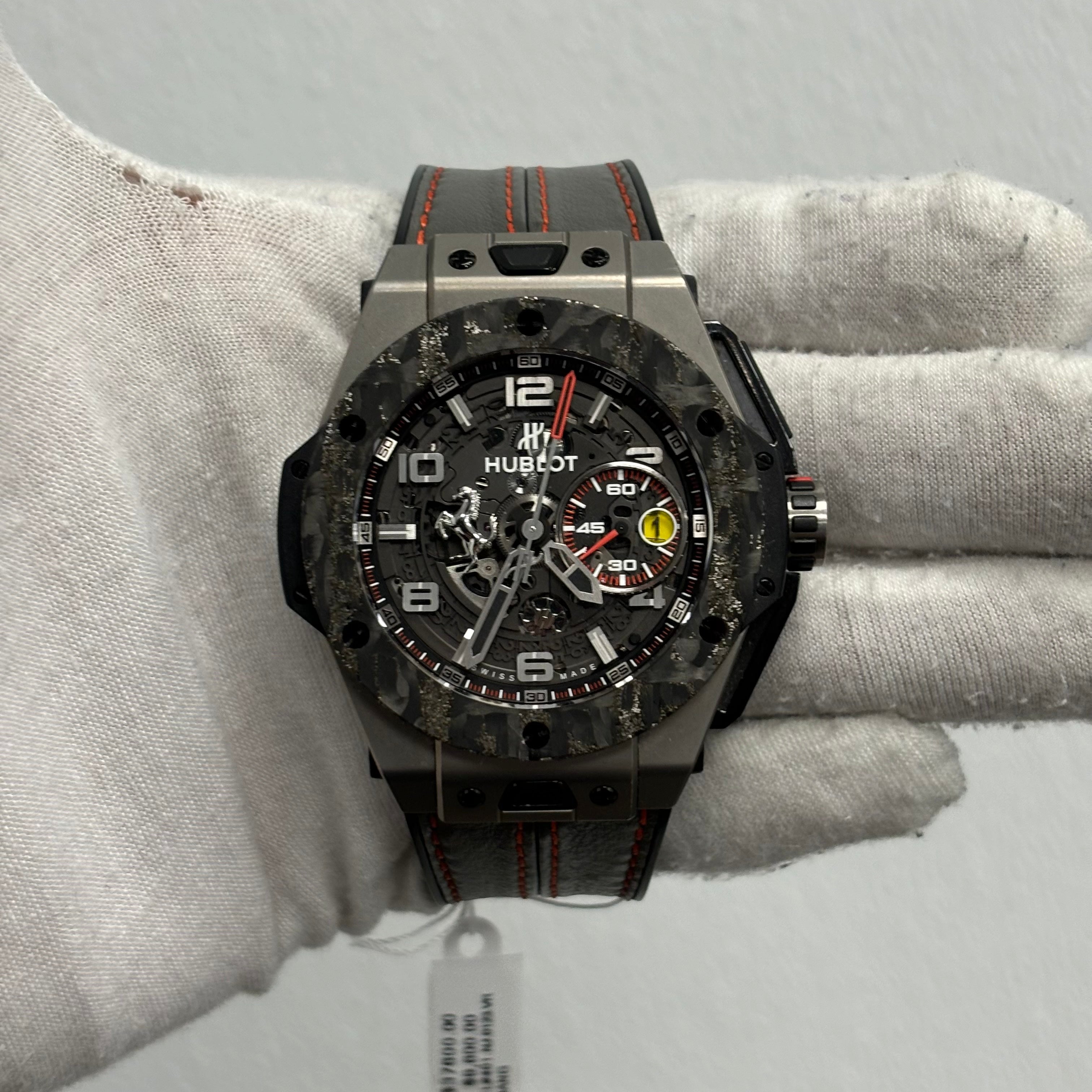 Hublot Big Bang 45mm Openwork Dial Watch Ref# 401.NJ.0123.VR - Happy Jewelers Fine Jewelry Lifetime Warranty