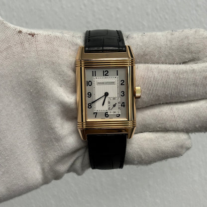Jaeger-LeCoultre Reverso 29.5mm White Dial Ref# Q3012420 - Happy Jewelers Fine Jewelry Lifetime Warranty