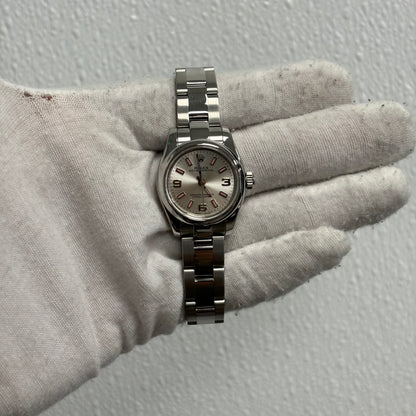 Rolex Datejust 26mm Silver Dial Watch Ref# 176200 - Happy Jewelers Fine Jewelry Lifetime Warranty