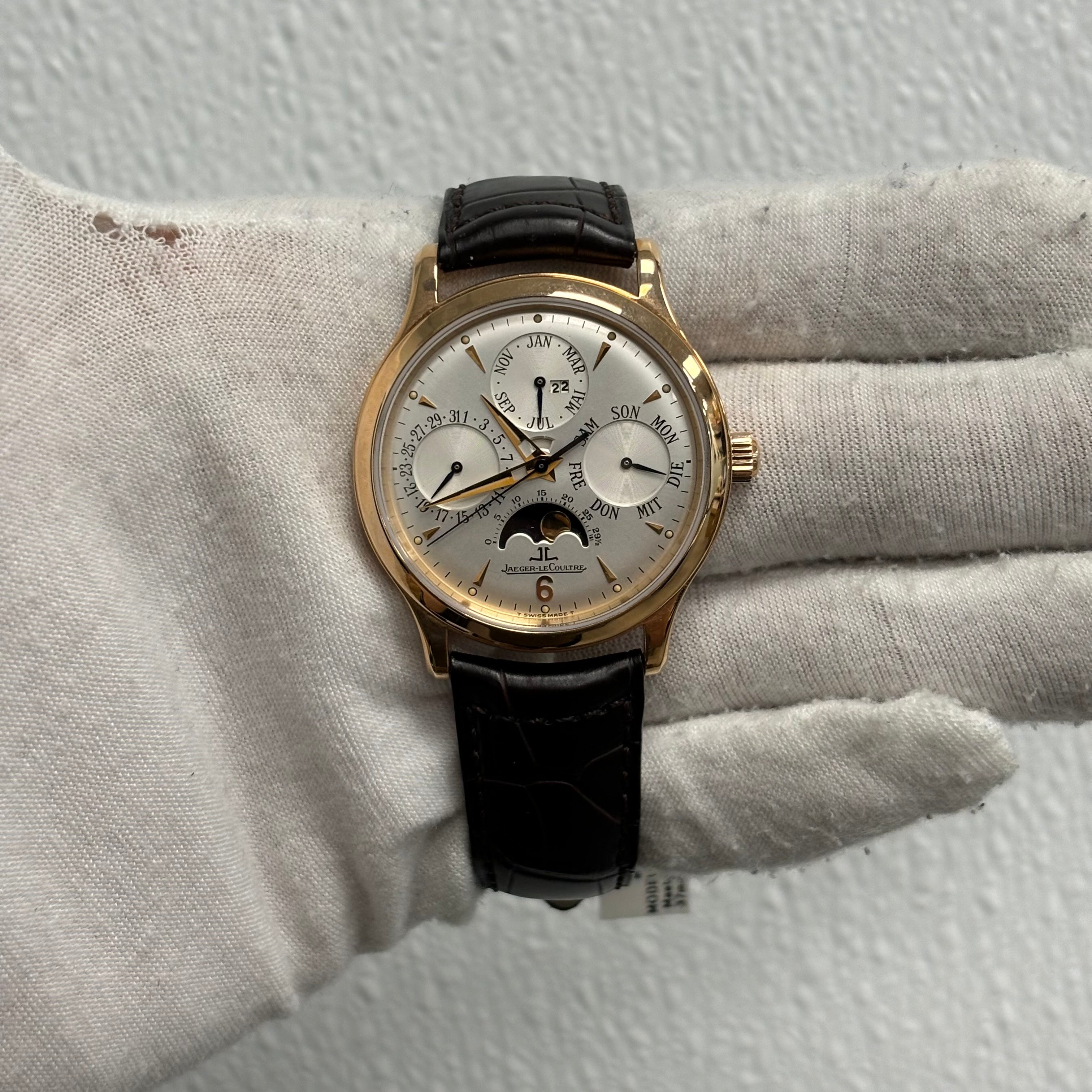 Jaeger-LeCoultre Master Control 37mm Silver Dial Ref# 140.2.80 - Happy Jewelers Fine Jewelry Lifetime Warranty