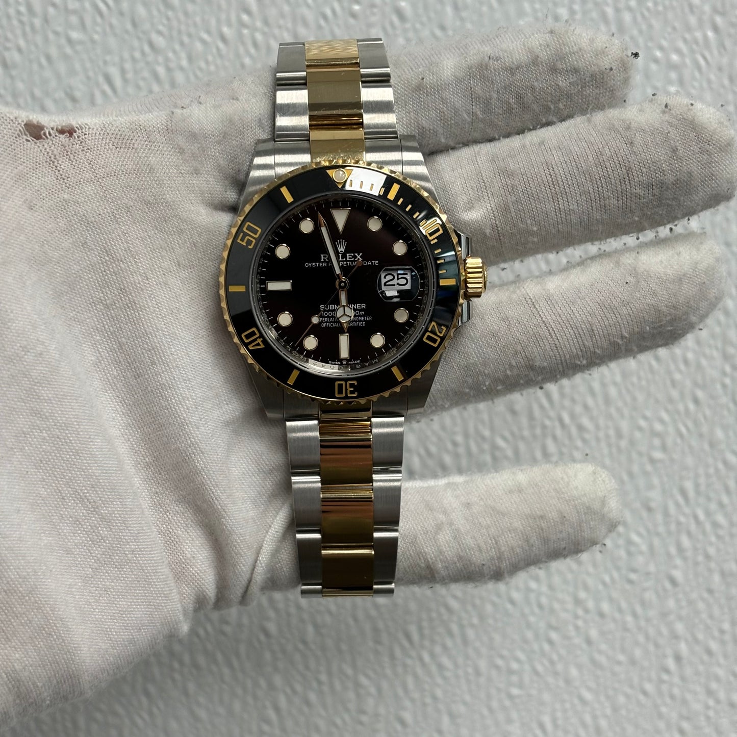 Rolex Submariner 41mm Black Dial Watch Ref# 126613LN