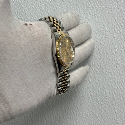 Rolex Datejust 36mm Champagne Dial Ref# 16233 - Happy Jewelers Fine Jewelry Lifetime Warranty