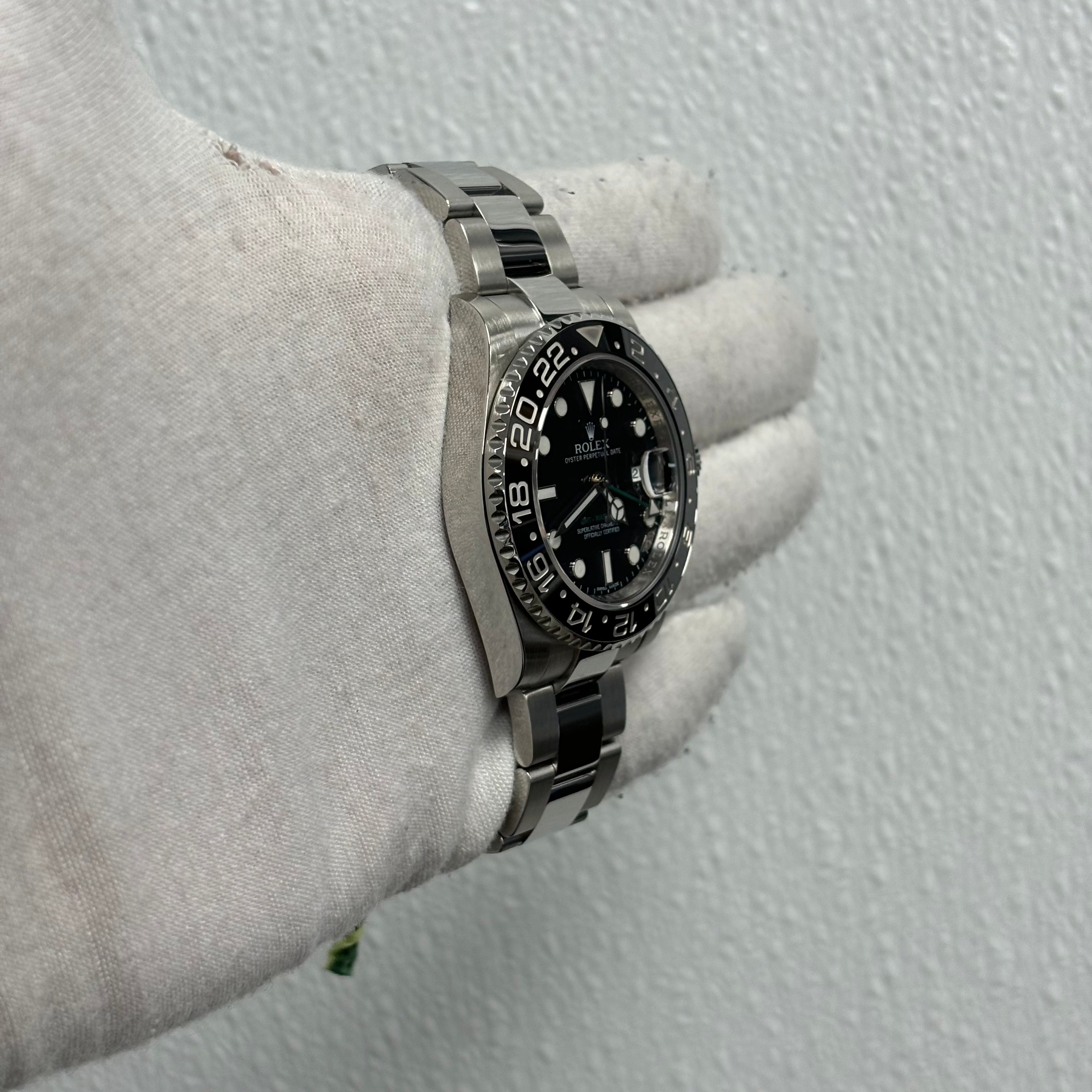 Rolex GMT-Master II 40mm Black Dial Watch Ref# 116710 - Happy Jewelers Fine Jewelry Lifetime Warranty