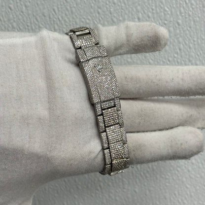 Rolex Datejust 41mm Pave Dial Watch Ref# 116334 - Happy Jewelers Fine Jewelry Lifetime Warranty