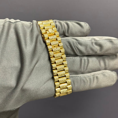 Rolex Day-Date 36mm Pave Dial Watch Ref# 18238 - Happy Jewelers Fine Jewelry Lifetime Warranty