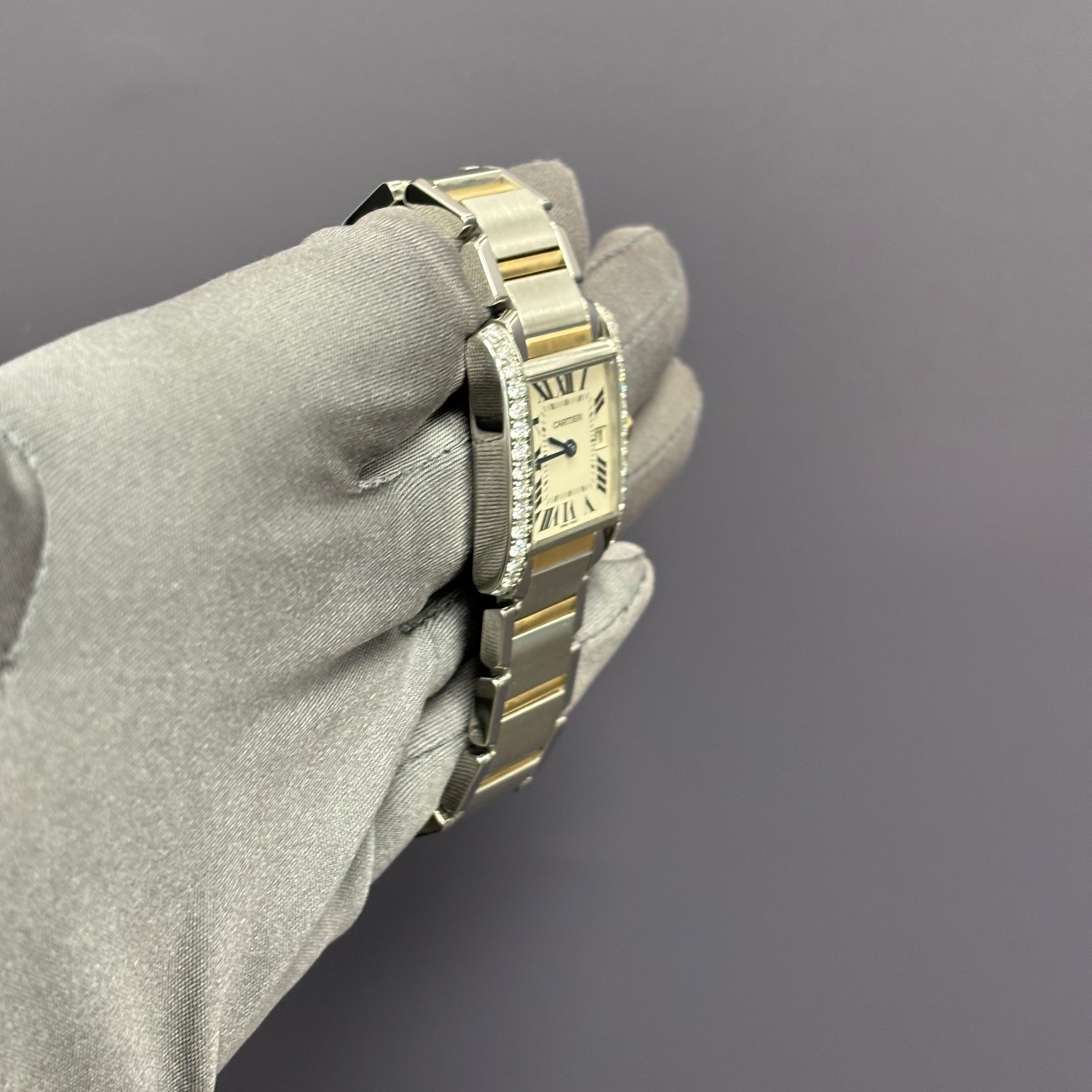 Cartier Tank 25mm White Dial Watch Ref# W51012Q4 - Happy Jewelers Fine Jewelry Lifetime Warranty