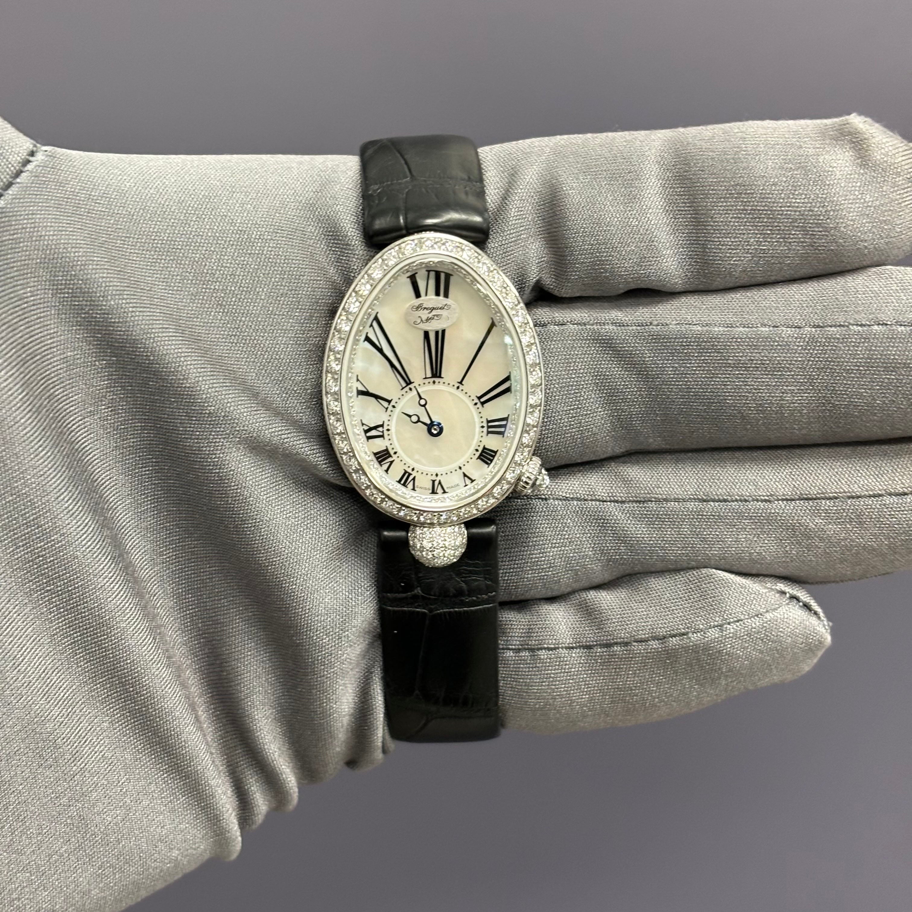 Breguet Reine 33mm MOP Dial Watch Ref# 8928BB51944DD0D3L - Happy Jewelers Fine Jewelry Lifetime Warranty