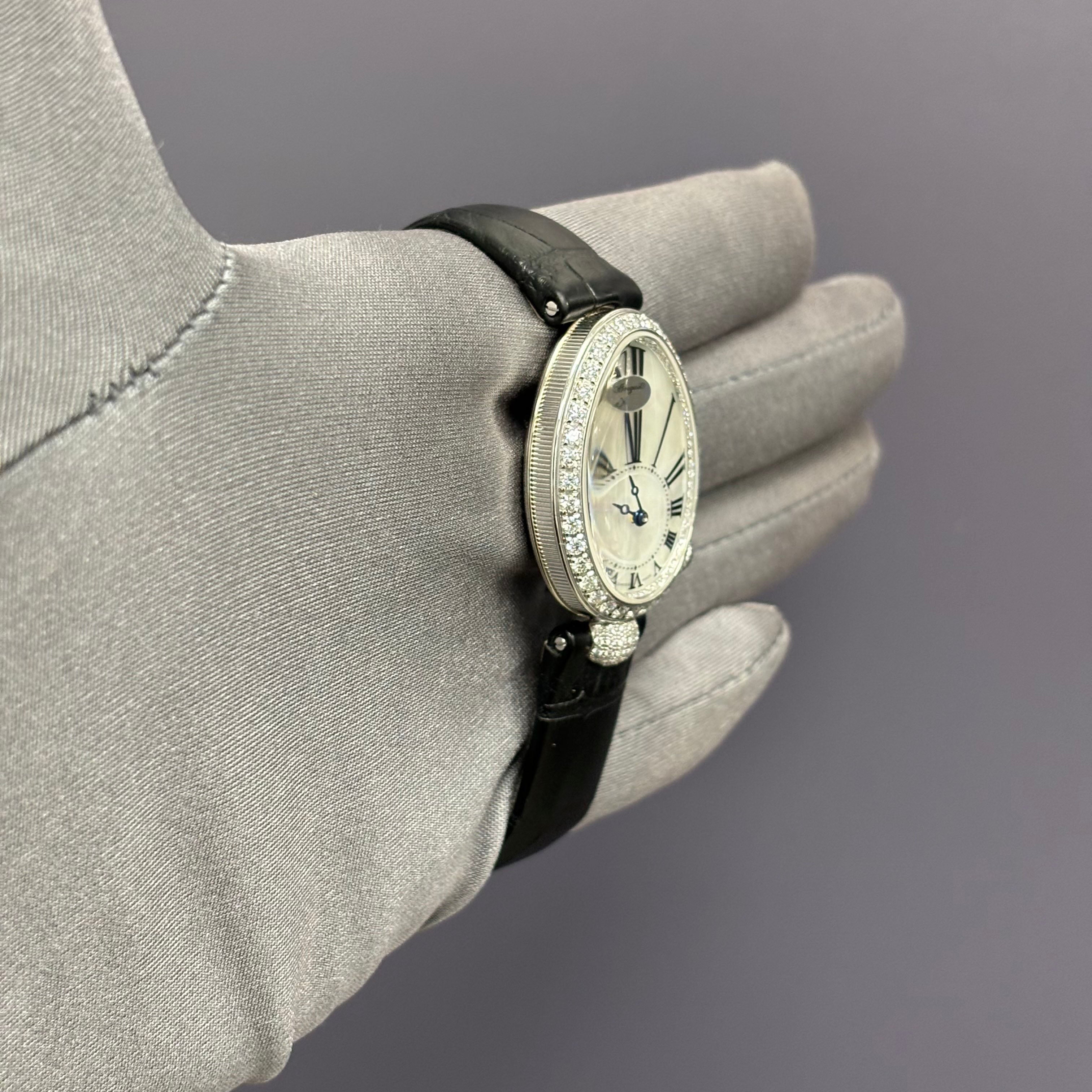 Breguet Reine 33mm MOP Dial Watch Ref# 8928BB51944DD0D3L - Happy Jewelers Fine Jewelry Lifetime Warranty