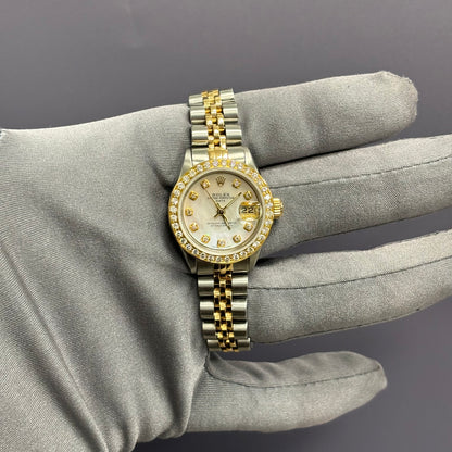 Rolex Datejust 26mm MOP Dial Watch Ref# 6917 - Happy Jewelers Fine Jewelry Lifetime Warranty