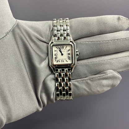 Cartier Panthere 27mm White Dial Ref# WSPN0007 - Happy Jewelers Fine Jewelry Lifetime Warranty
