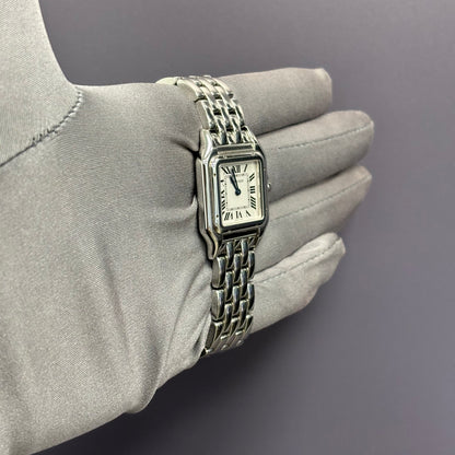 Cartier Panthere 27mm White Dial Ref# WSPN0007 - Happy Jewelers Fine Jewelry Lifetime Warranty