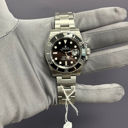 Rolex Submariner 40mm Black Dial Watch Ref# 116610 - Happy Jewelers Fine Jewelry Lifetime Warranty