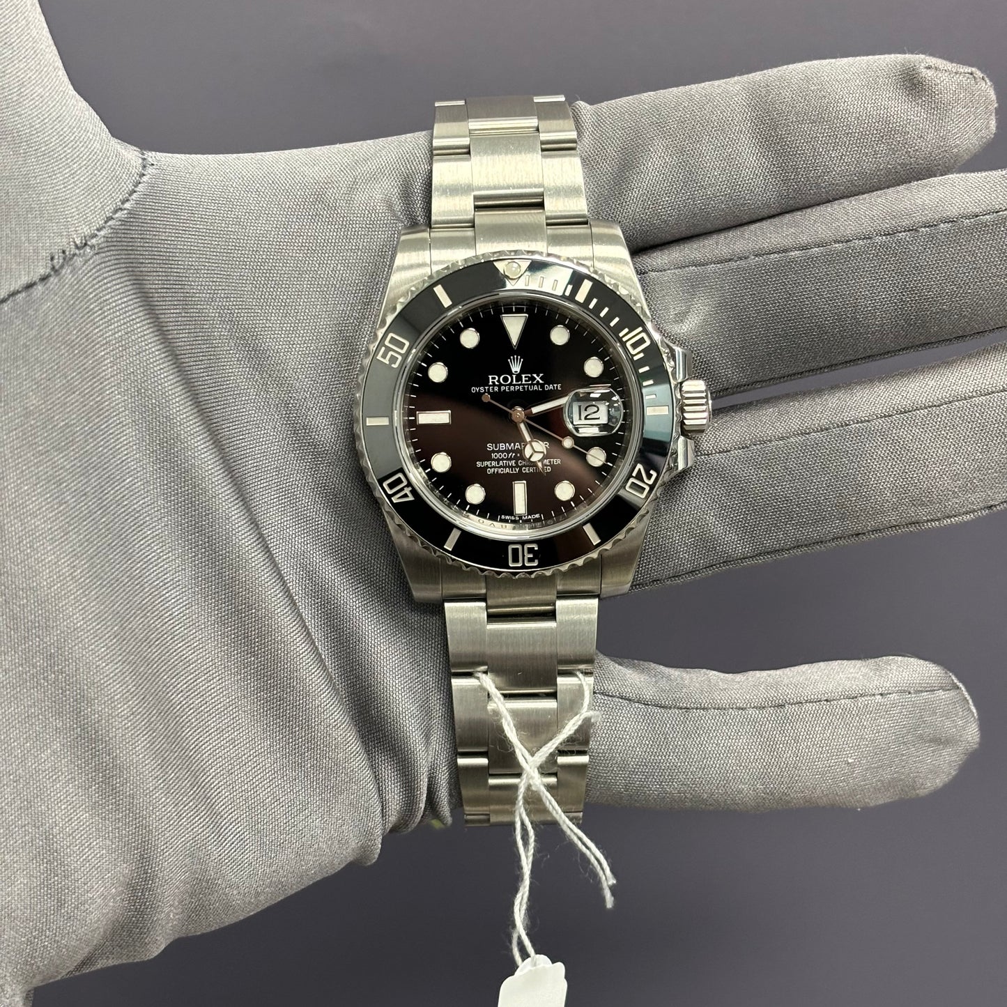 Rolex Submariner 40mm Black Dial Watch Ref# 116610