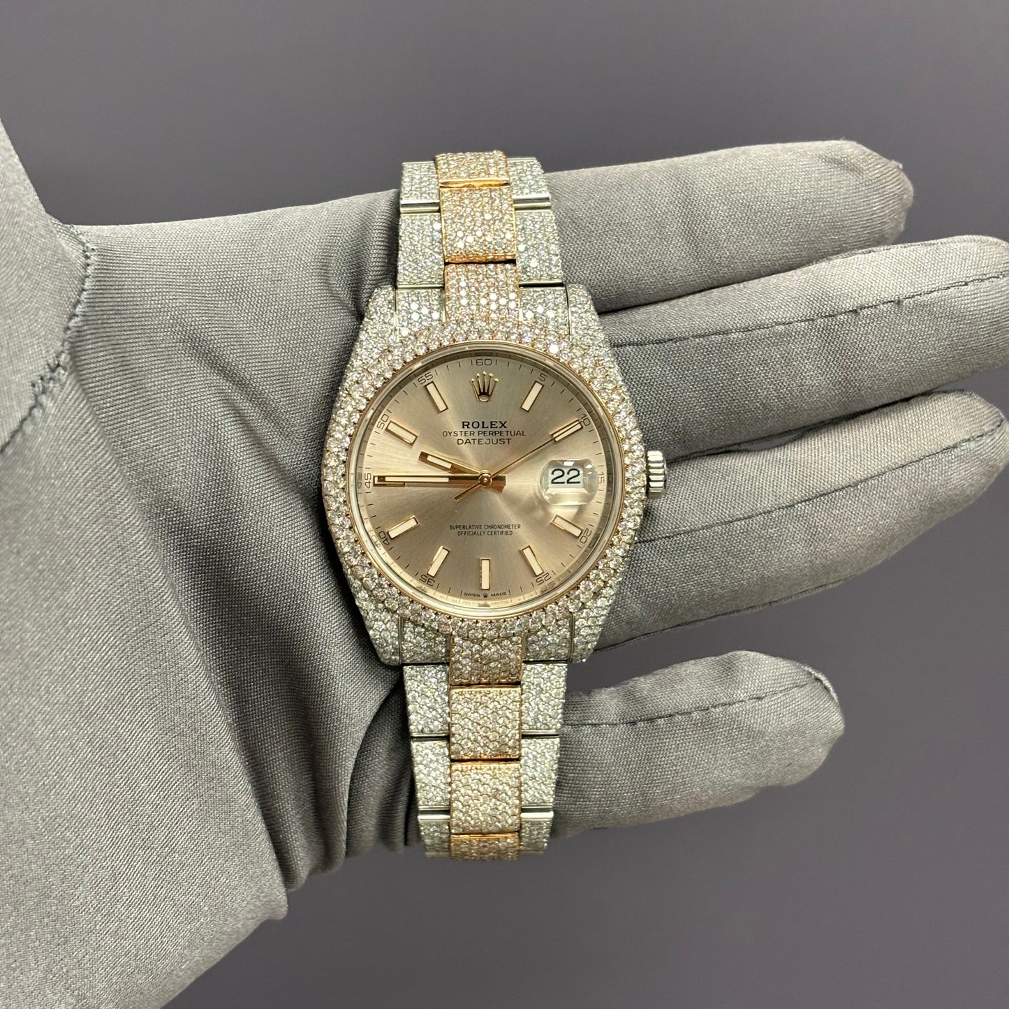 Rolex Datejust 41mm Silver Dial Watch Ref# 126300