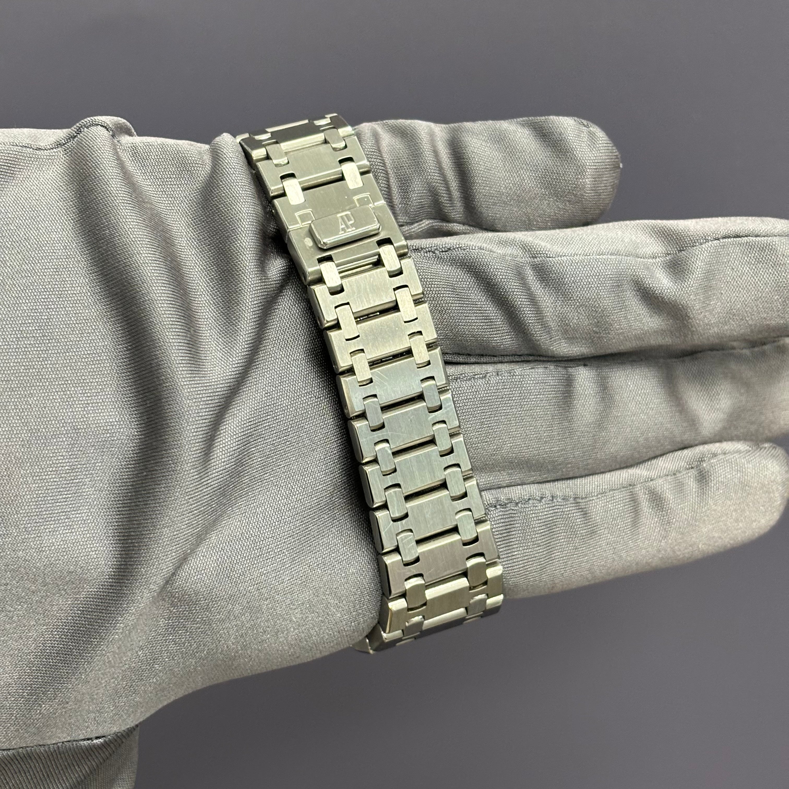 Audemars Piguet Royal Oak 39mm Blue Dial Watch Ref# 25860ST.OO.1110ST.01 - Happy Jewelers Fine Jewelry Lifetime Warranty